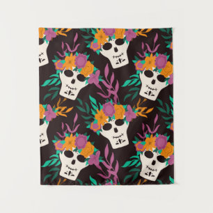 Tenture Dia de Los Muertos, traditionnelle Halloween mexic