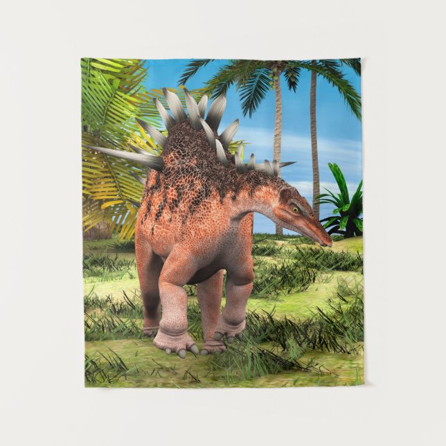 Tenture Dinosaure Kentrosaurus (Devant)