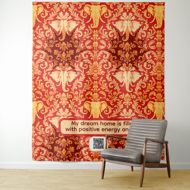 Tenture Direction et protection : Le Symbole Endurant de l (En situation)