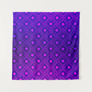 Tenture Disposition violet clair avec lignes, rectangle. b