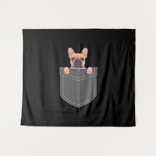 Tenture Dogs Lovers   French Bulldog In My Pocket