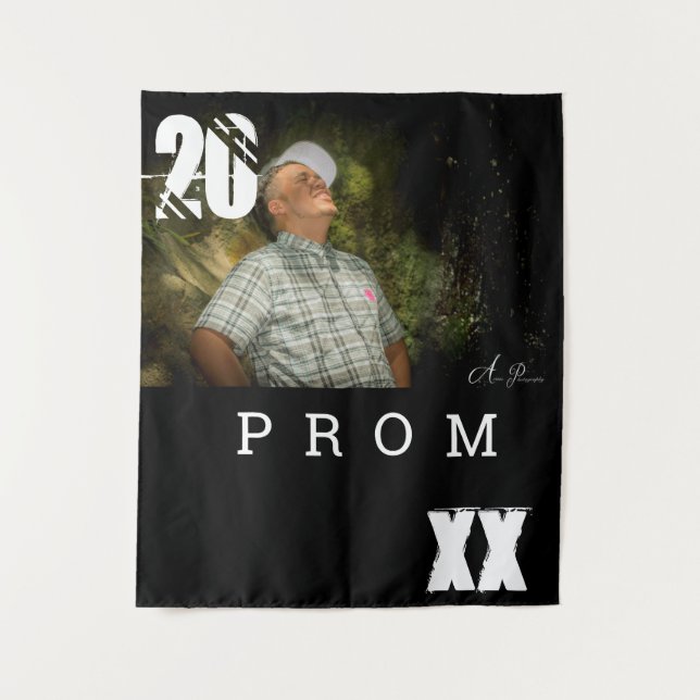 Tenture Dossier photo de l'obtention du diplôme (Devant)