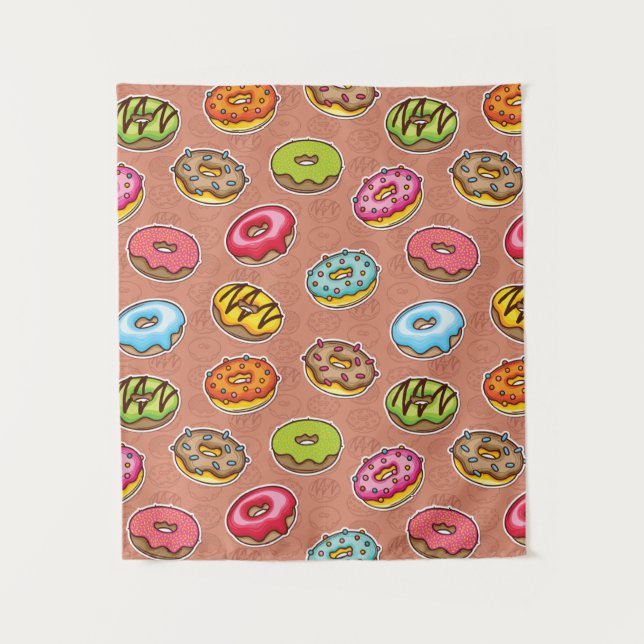 Tenture Doughnuts  (Devant)