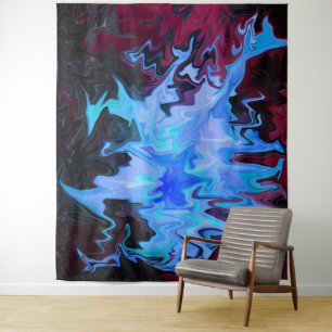 Tenture Dragon en vol....