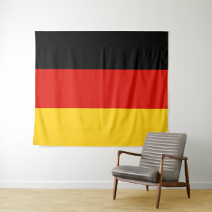 Tenture Drapeau Allemagne tricolore