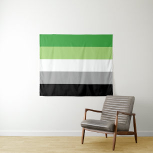 Tenture Drapeau aromantique 50 x 60
