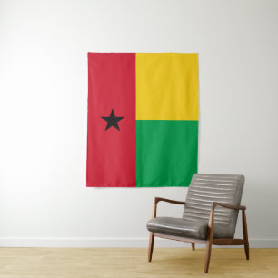 Tenture Drapeau de Guinée-Bissau