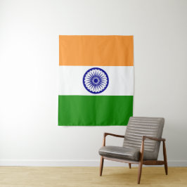 Tenture Drapeau de l'Inde
