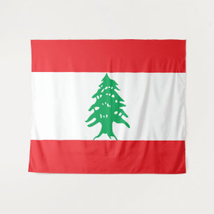 Tenture Drapeau du Liban