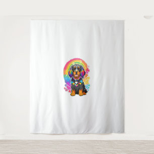 Tenture Drapeau gay pride Gordon Setter Amoureux des chien