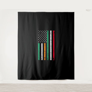 Tenture Drapeau irlandais italien irlandais Italie ST PATR