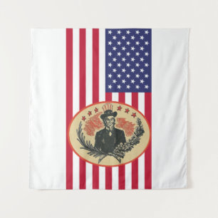 Tenture Drapeau personnalisé du président des États-Unis