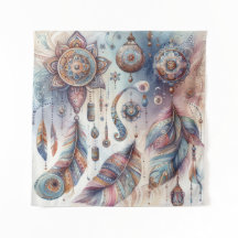 Dreamcatcher sur un thème bohème