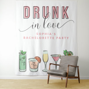 Tenture Drunin In Love Bachelorette Party