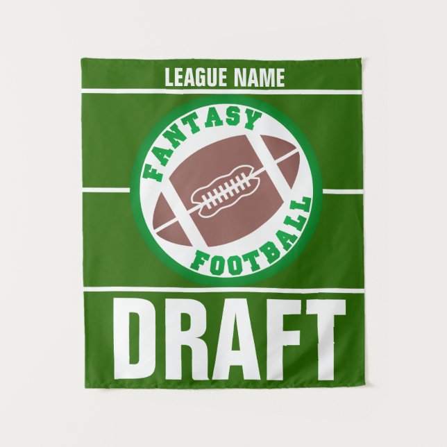 Tenture Ébauche du football d'imaginaire (Devant)