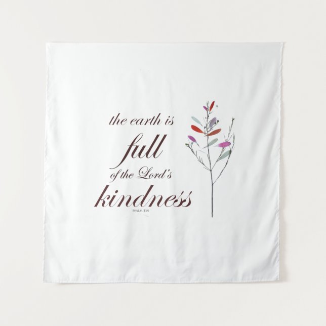 Tenture Écriture, Psaume 33, Douceur, (Devant (Horizontal))