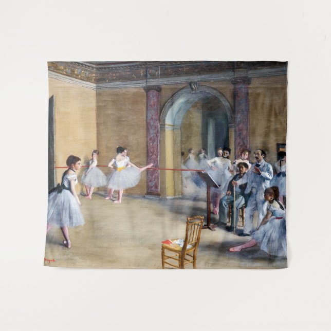 Tenture Edgar Degas - Dance Foyer, Opéra rue Le Peletier (Devant (Horizontal))