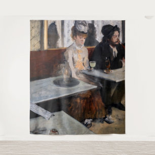 Tenture Edgar Degas - Dans un café / L'Absinthe
