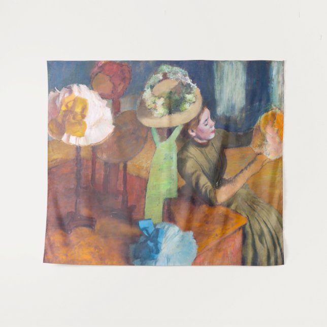 Tenture Edgar Degas - La boutique de la friterie (Devant (Horizontal))