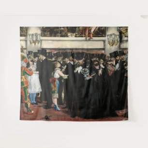 Tenture Edouard Manet - Bal masqué à l'Opéra