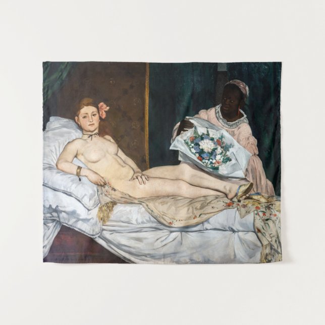 Tenture Edouard Manet - Olympia (Devant (Horizontal))