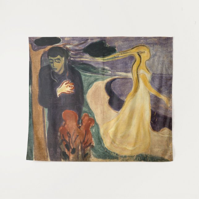 Tenture Edvard Munch - Séparation (Devant (Horizontal))