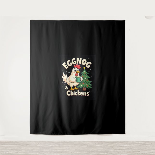 Tenture Eggnog & Poulets (Devant)