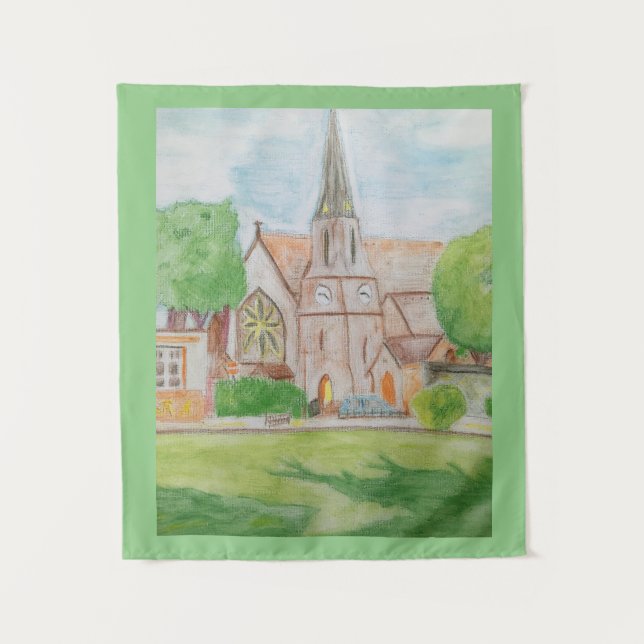Tenture Église dans l'Essex (Devant)
