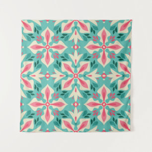 Tenture Elégance florale : motif vintage sans soudure.