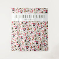 Élégant aquarelle verdure rose mariage personnalis