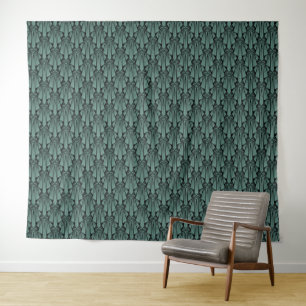 Tenture Élégant art sombre déco éléments géométriques abst