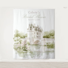 Tenture Elegant Chateau French Romance Bridal Shower 
