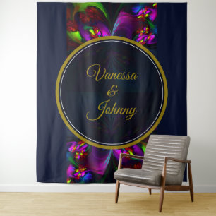Tenture Élégant Classique Moderne Motif Floral #902 Mariag