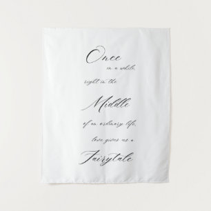 Tenture Elégant devis minimaliste Mariage