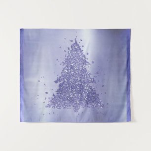 Tenture Elegant Merry Christmas   Charming Lavender Purple