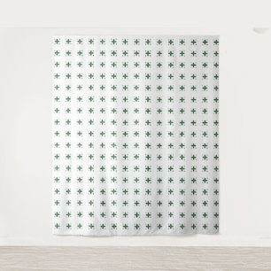 Tenture Emerald Gemstone Art, vert