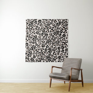 Tenture Empreinte de léopard Glam #1 - paysage #motif #déc