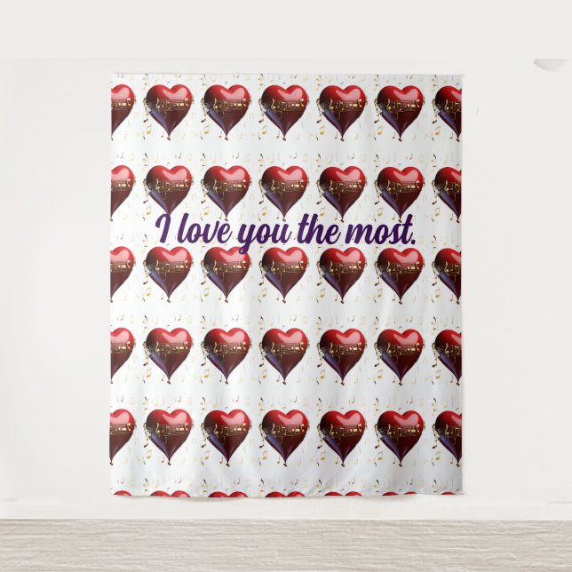 Tenture "Enserrer dans une couverture - Cadeau parfait pou (Devant)