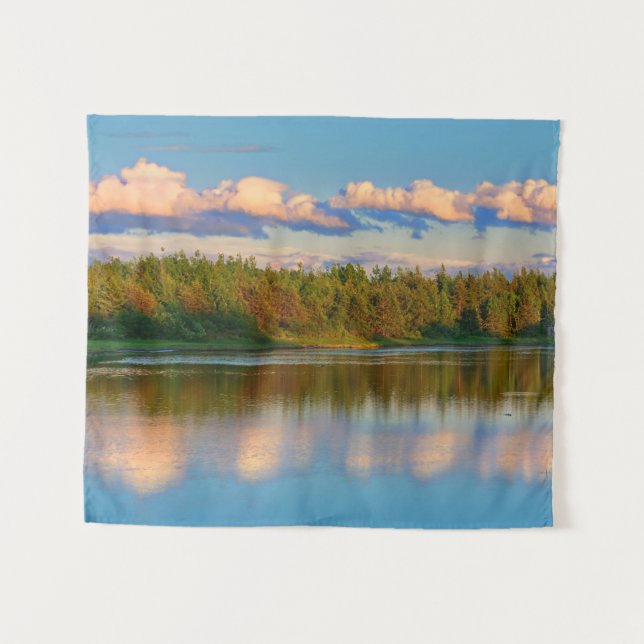 Tenture Entrée au coucher du soleil | Nouveau-Brunswick, C (Devant (Horizontal))