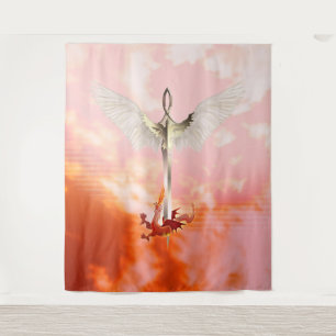 Tenture Épée Spirituelle & Dragon
