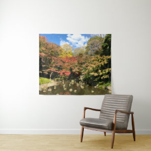 Tenture Érables colorés par Étang