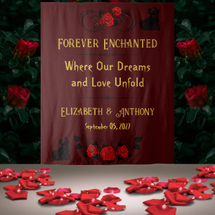 Tenture Eternal Romance Mariage fond
