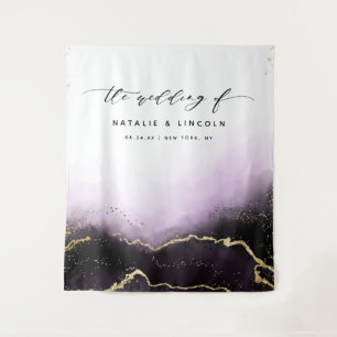 Tenture Ethereal Mist Ombre Amethyst Photo Booth fond