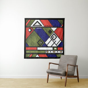 Tenture Ethno africain sans couture traditionnelle motif
