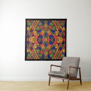 Tenture Ethno africain sans couture traditionnelle motif
