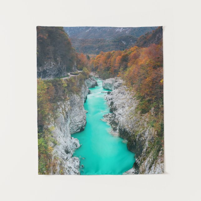 Tenture Etonnant fleuve Soča Pont Napoléon, Slovénie (Devant)