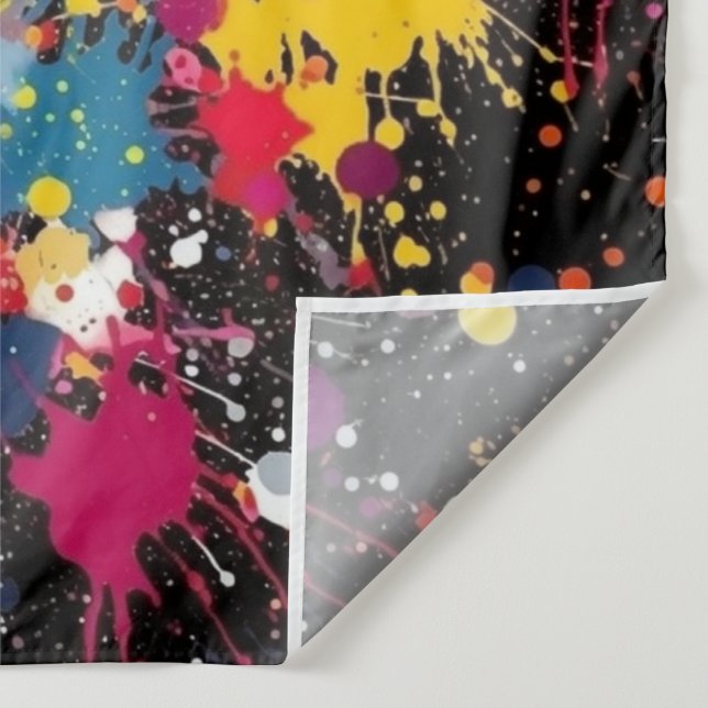 Tenture Explosion de couleur (Détail)