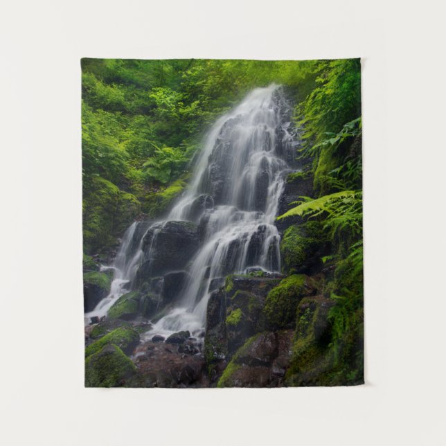 Tenture Fairy Falls | Colombie River Gorge Oregon. (Devant)