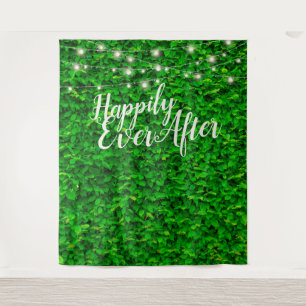Tenture Fairy Lights de Mariage Toile de Fond pour un Mari