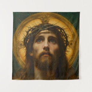 Tenture Faith Hope Love Jésus Christ Christian Don